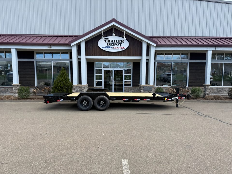 New Liberty 6'11" x 17' + 3' I-Beam Equipment Trailer 15.4K