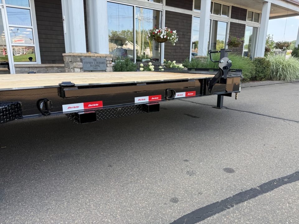 New Liberty 6'11" x 17' + 3' I-Beam Equipment Trailer 15.4K