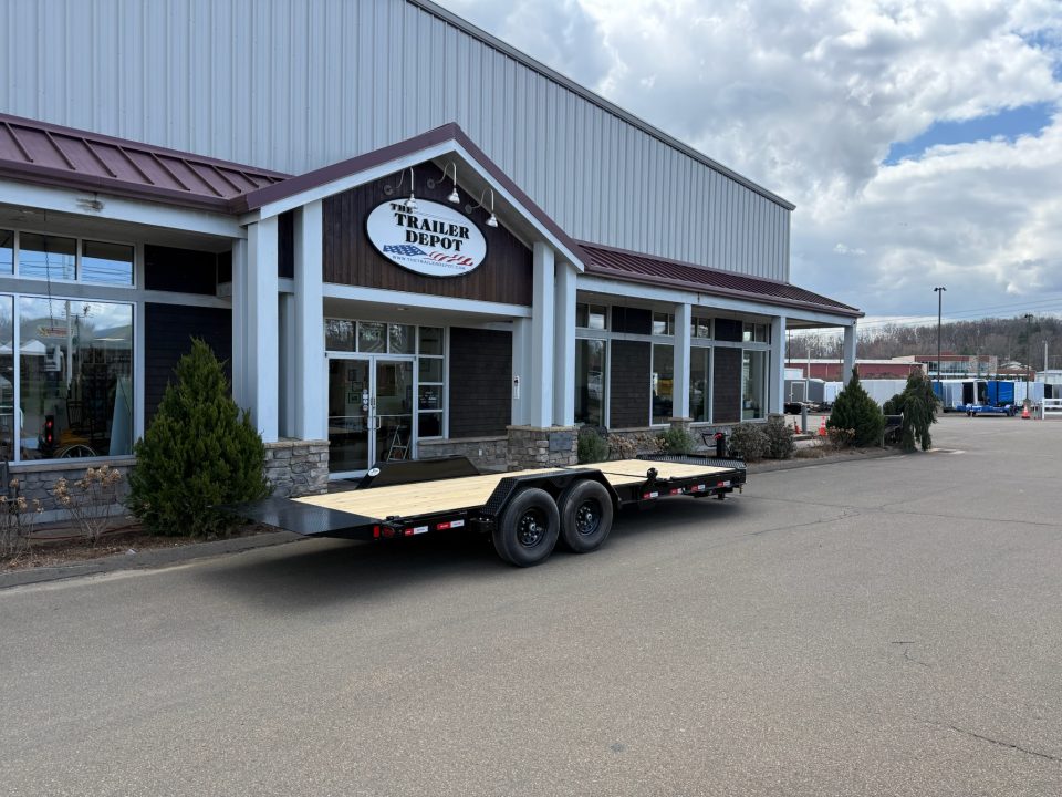 New Liberty 6'11" x 22' Split Deck I-Beam Tilt Trailer 15.4K
