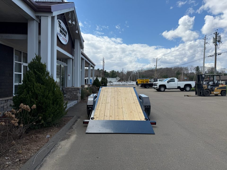 New Liberty 6'11" x 22' Split Deck I-Beam Tilt Trailer 15.4K