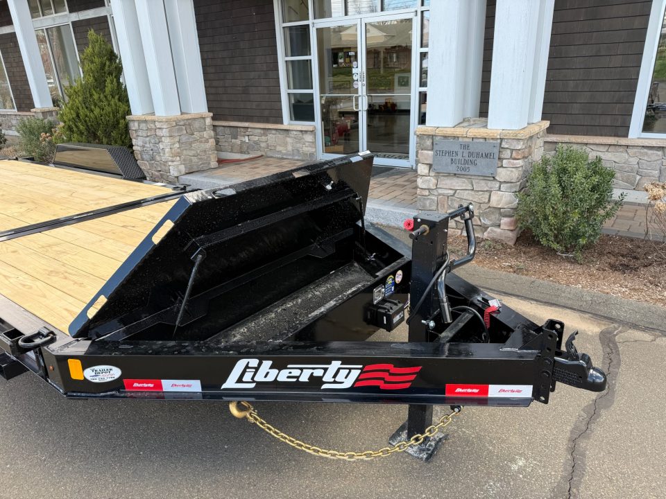 New Liberty 6'11" x 22' Split Deck I-Beam Tilt Trailer 15.4K