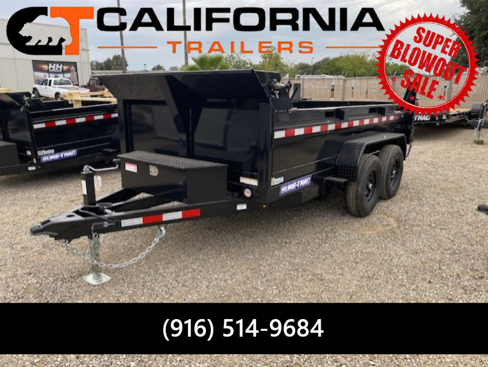 New 6x12 Tandem Axle 10K Dump Trailer