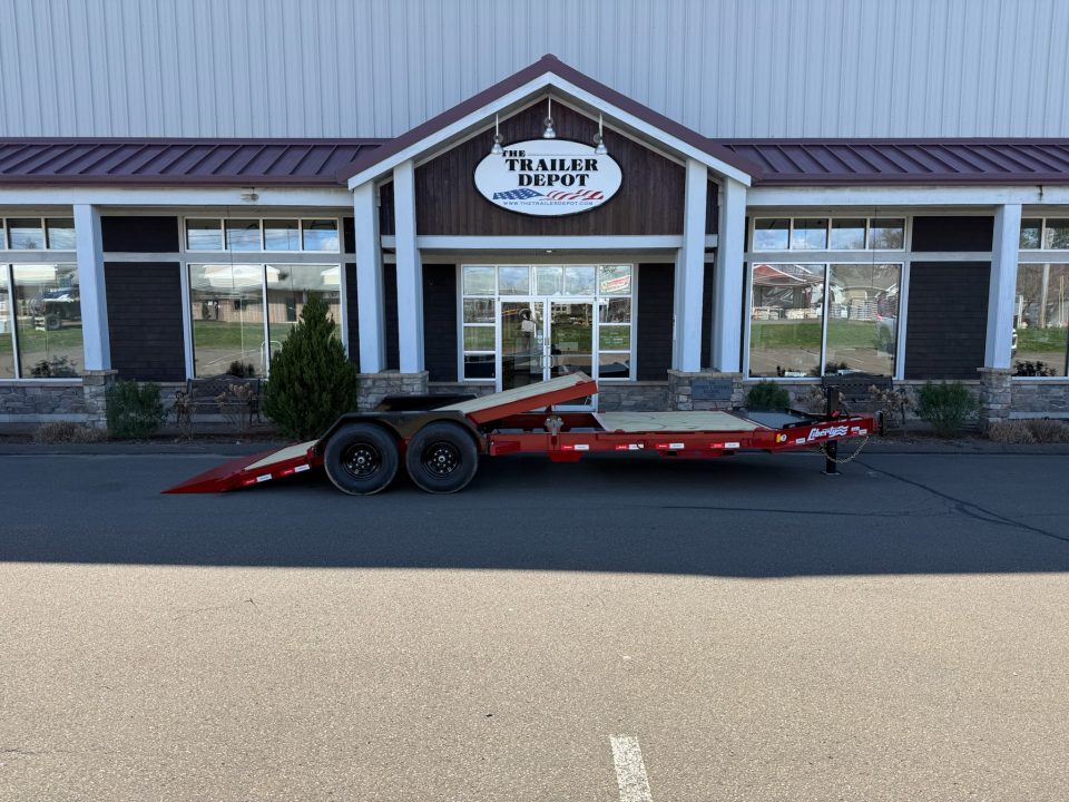 New Liberty 6'11" x 22' Split Deck I-Beam Tilt Trailer 15.4K