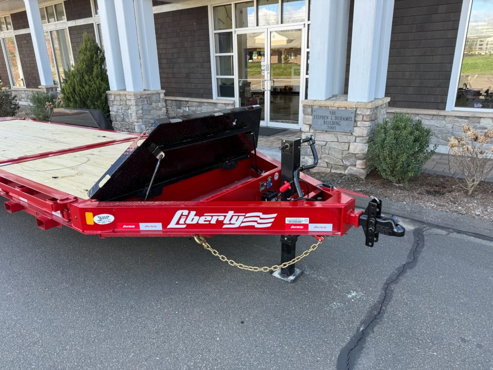 New Liberty 6'11" x 22' Split Deck I-Beam Tilt Trailer 15.4K