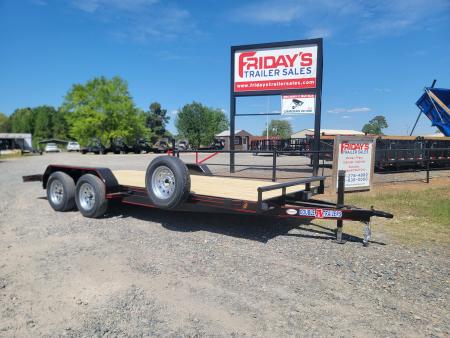 New 2026 Double A Trailers 18' x 83  Wood Floor Car Hauler