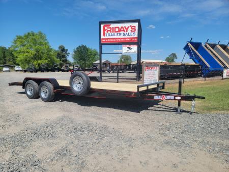 New 2026 Double A Trailers 20' x 83  Wood Floor Car Hauler