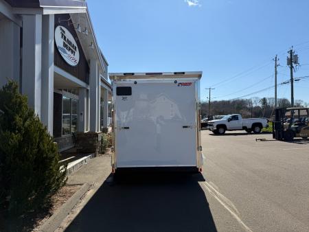 New Pace American 7' x 16' + V-Nose Enclosed Cargo Trailer with Ramp Door 7K