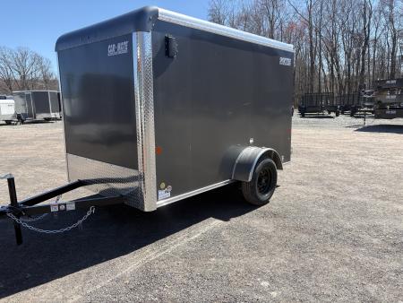 New 2026 CAR MATE TRAILERS 6x10 6'0 Interior Height Cargo / Enclosed Trailer with Double Doors