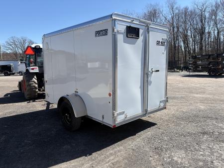 New 2026 CAR MATE TRAILERS 6x10 6'0 Interior Height Cargo / Enclosed Trailer with Double Doors