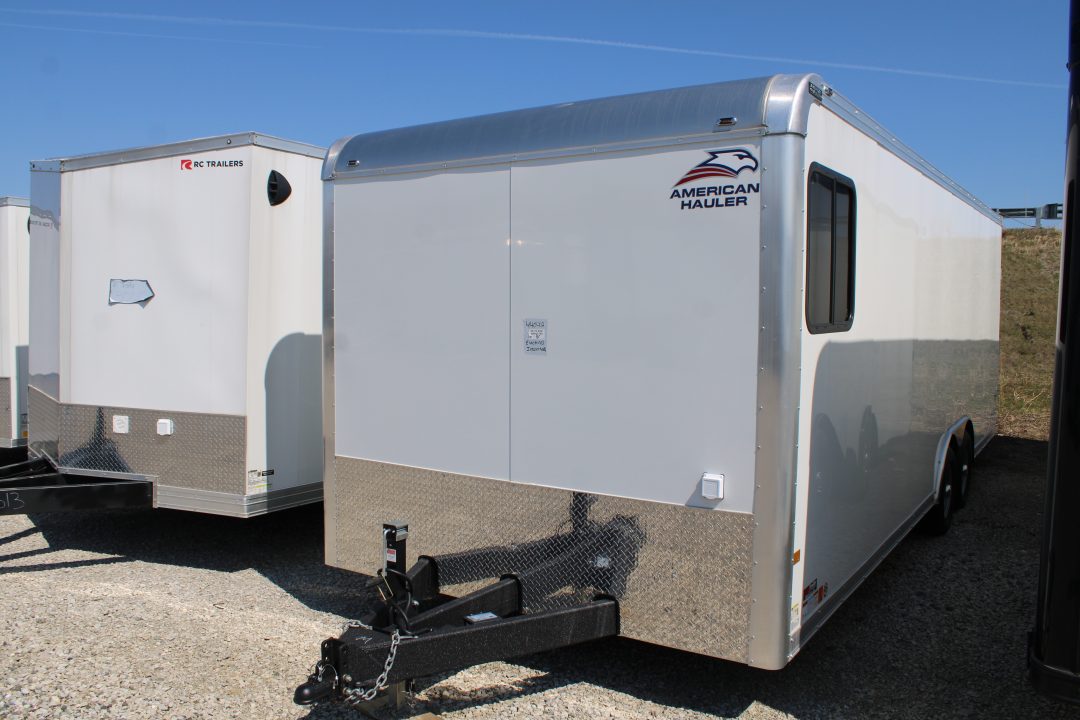 New 2026 American Hauler 8.5X24 WITH 7' INTERIOR HIEGHT STOCK ID 51820 Car Hauler