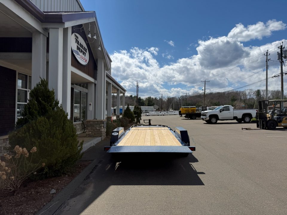 New Liberty 6'11" x 20' Split Deck I-Beam Tilt Trailer 15.4K