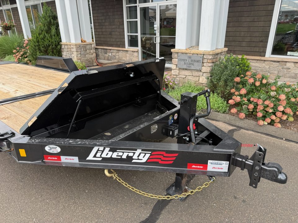 New Liberty 6'11" x 20' Split Deck I-Beam Tilt Trailer 15.4K