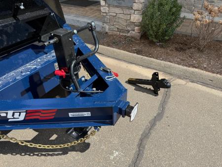 New Liberty 6'11" x 20' Split Deck I-Beam Tilt Trailer 15.4K