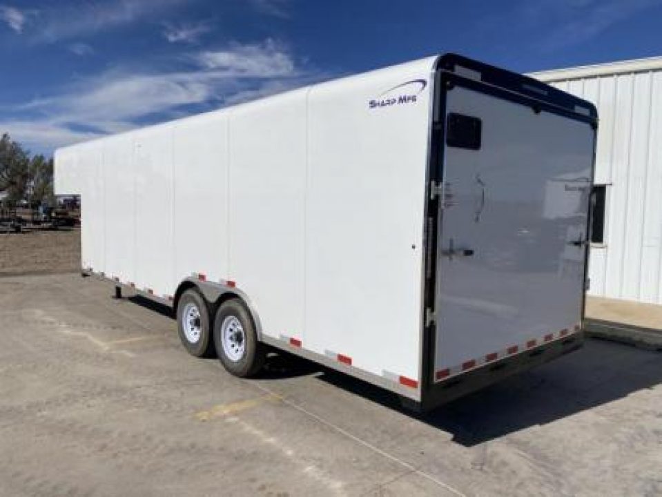 New 2026 Sharp Manufacturing 24' X 101" X 7' With 7000LB Torsion Axles Cargo / Enclosed Trailer