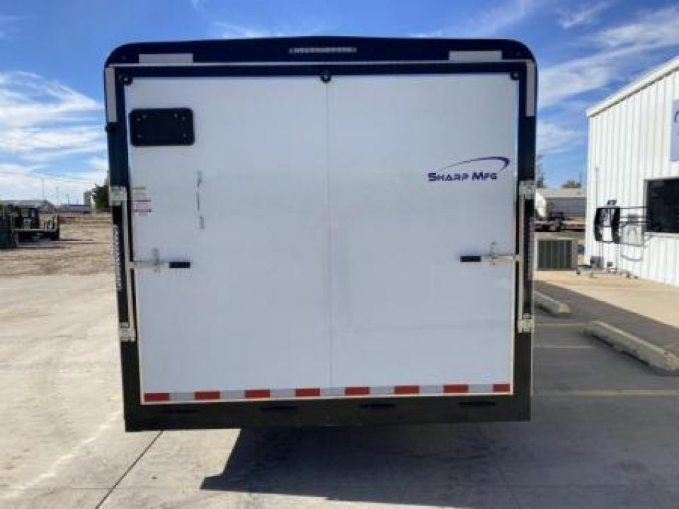 New 2026 Sharp Manufacturing 24' X 101" X 7' With 7000LB Torsion Axles Cargo / Enclosed Trailer