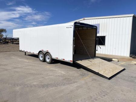 New 2026 Sharp Manufacturing 24' X 101" X 7' With 7000LB Torsion Axles Cargo / Enclosed Trailer