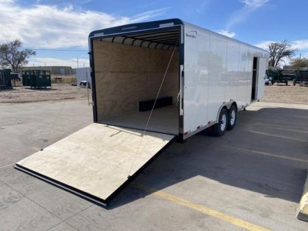 New 2026 Sharp Manufacturing 24' X 101" X 7' With 7000LB Torsion Axles Cargo / Enclosed Trailer