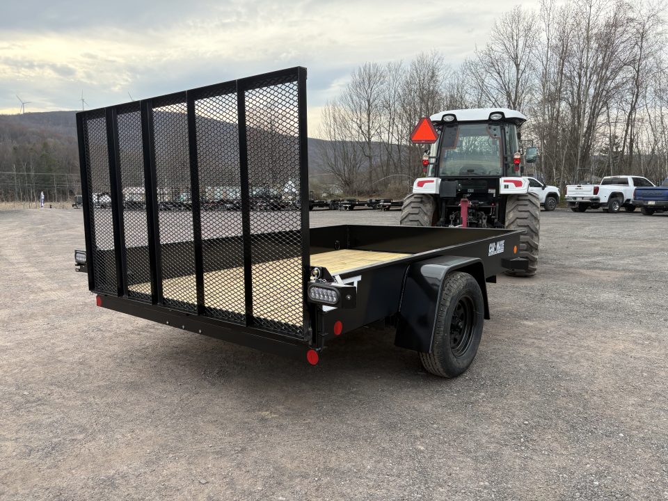 New 2026 CAR MATE TRAILERS 6.5x10 Steel Sided Utility Trailer