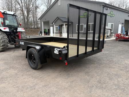 New 2026 CAR MATE TRAILERS 6.5x10 Steel Sided Utility Trailer