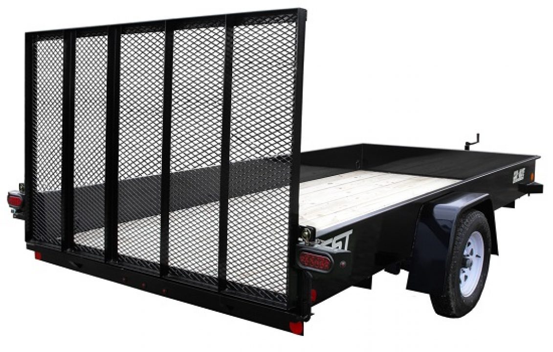 New 2026 CAR MATE TRAILERS 6.5x10 Steel Sided Utility Trailer
