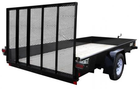 New 2026 CAR MATE TRAILERS 6.5x10 Steel Sided Utility Trailer