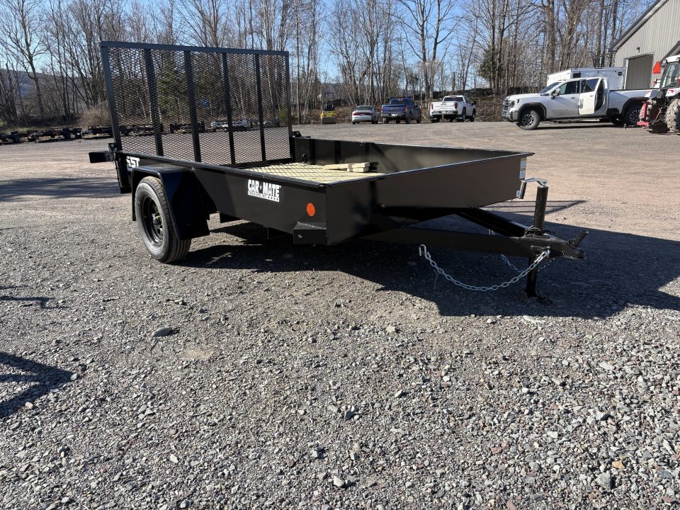 New 2026 CAR MATE TRAILERS 6.5x10 Steel Sided Utility Trailer