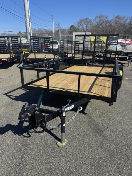 New 2026 Wright 72 X12' Utility Trailer