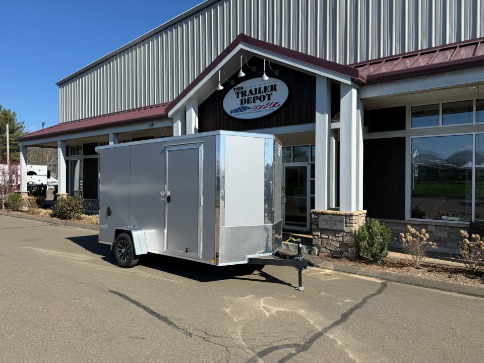 New Pace American 6′ x 12′ + V-Nose Enclosed Cargo Trailer with Ramp Door 3.5K