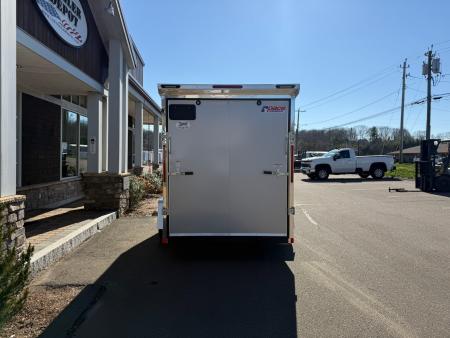 New Pace American 6′ x 12′ + V-Nose Enclosed Cargo Trailer with Ramp Door 3.5K