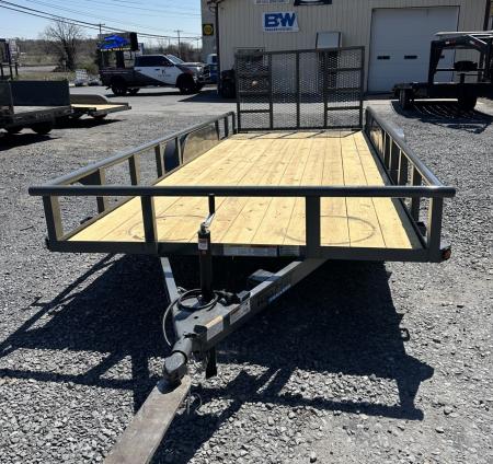 New 2026 Top Hat MP 7X18 Utility Trailer