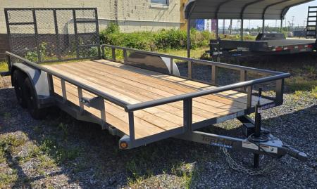New 2026 Top Hat 7X18 Utility Trailer