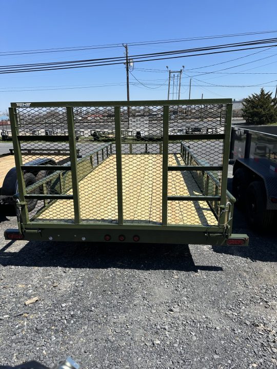 New 2026 Top Hat MP 7X18 Utility Trailer