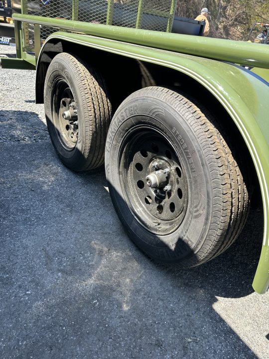 New 2026 Top Hat MP 7X18 Utility Trailer