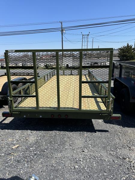 New 2026 Top Hat MP 7X18 Utility Trailer