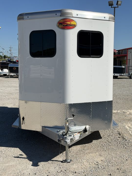 New 2025 Sundowner 2 Horse Bumper Pull Charter SE Horse Trailer