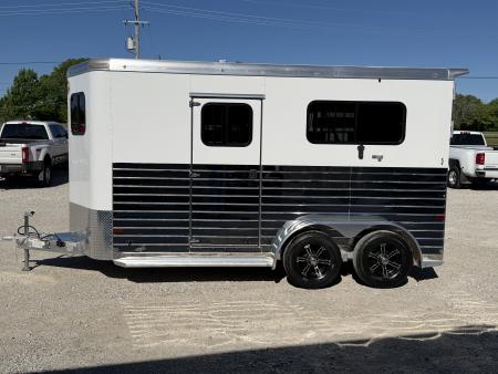 New 2025 Sundowner 2 Horse Bumper Pull Charter SE Horse Trailer
