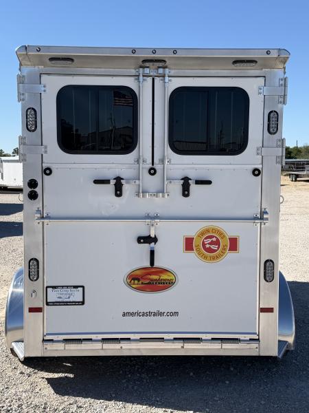 New 2025 Sundowner 2 Horse Bumper Pull Charter SE Horse Trailer