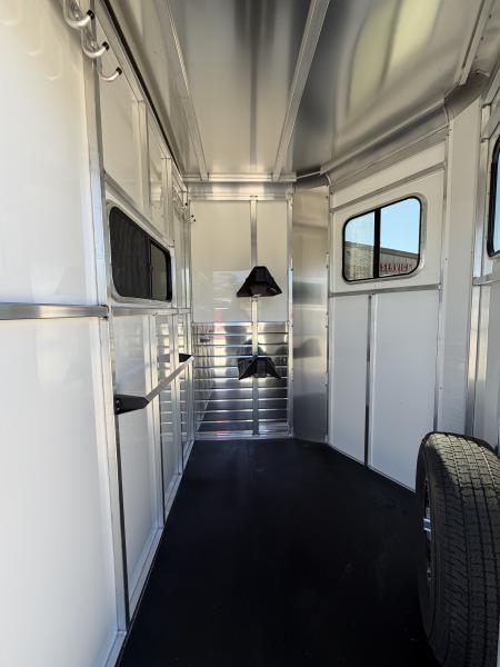 New 2025 Sundowner 2 Horse Bumper Pull Charter SE Horse Trailer