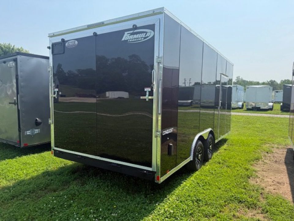 New 2026 Formula Trailers CONQUEST 8.5x18 BLACKOUT Cargo / Enclosed Trailer