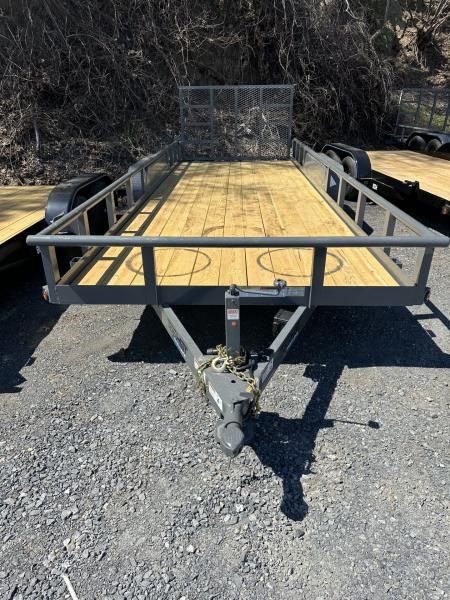 New 2026 Top Hat HP10 7X20 Utility Trailer