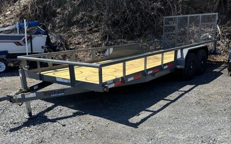New 2026 Top Hat HP10 7X20 Utility Trailer