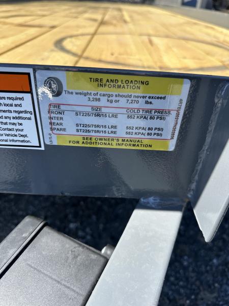 New 2026 Top Hat HP10 7X20 Utility Trailer