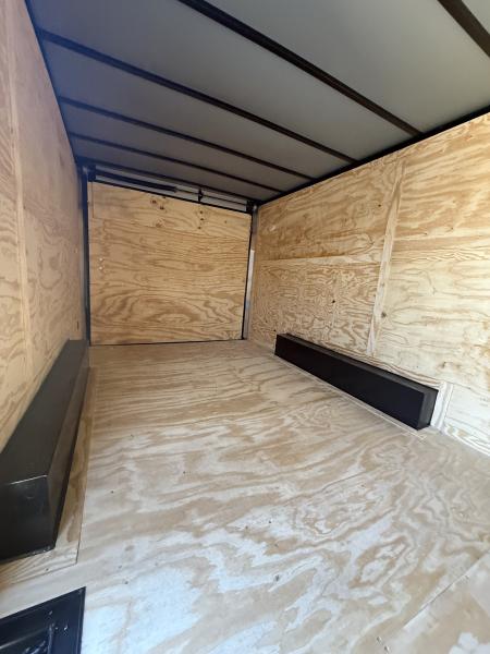 New 8.5X16TA Black Car Hauler Trailer