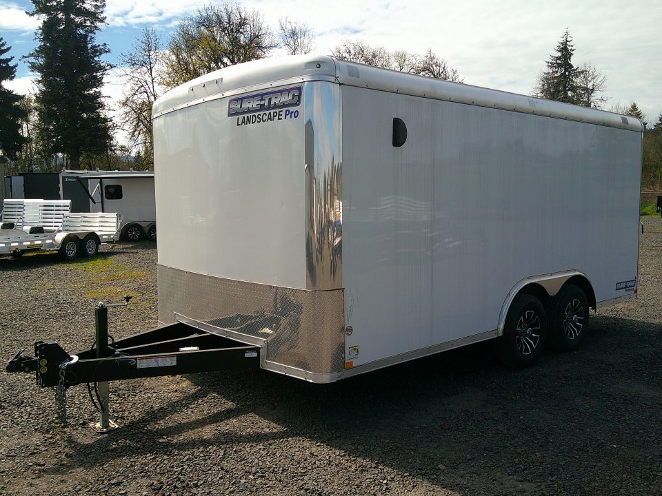 New 2026 Sure-Trac 8.5x16 10k Landscape Trailer