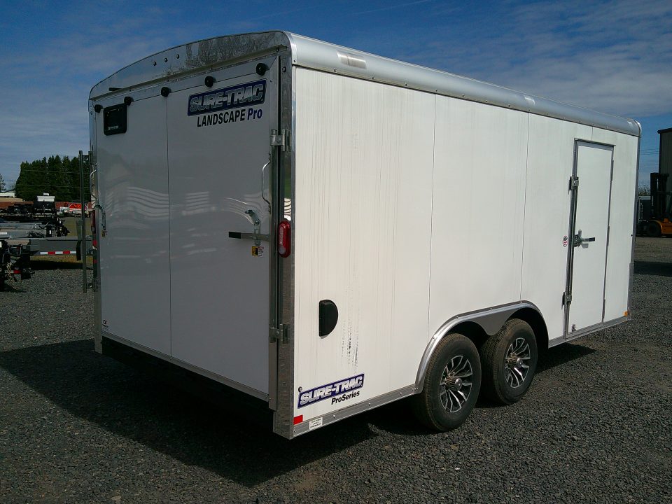 New 2026 Sure-Trac 8.5x16 10k Landscape Trailer