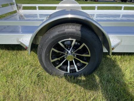 New 2026 H&H Trailers 78x14 Aluminum Low Side Utility Trailer