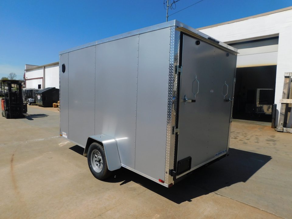 New 2026 Arising 7X12 Single Axle Cargo / Enclosed Trailer