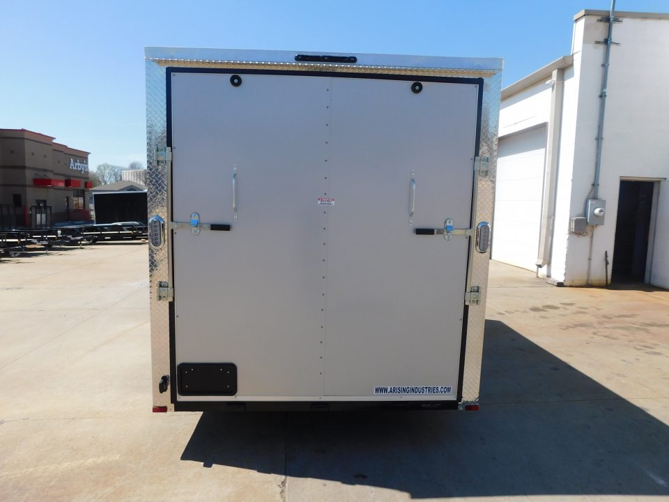 New 2026 Arising 7X12 Single Axle Cargo / Enclosed Trailer
