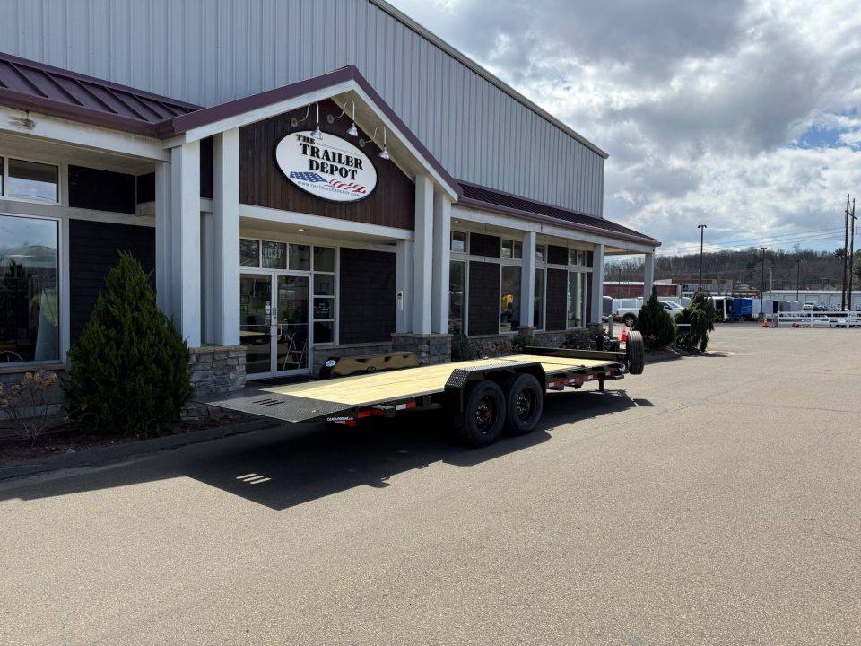New CAM Superline 7' x 22' Beast Split Tilt Trailer 22K