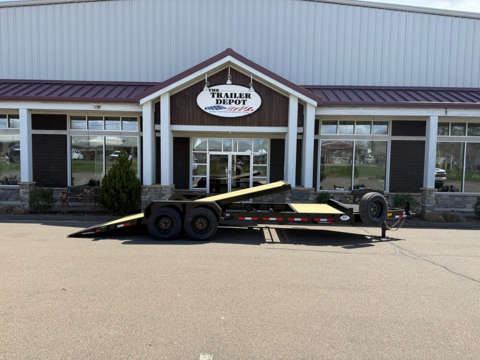 New CAM Superline 7' x 22' Beast Split Tilt Trailer 22K